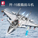 Sembo 202248 J-15 Carrier-Based Fighter
