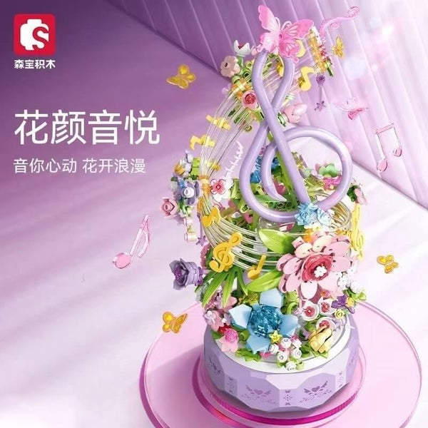 Sembo 611096 Flowers Music Box