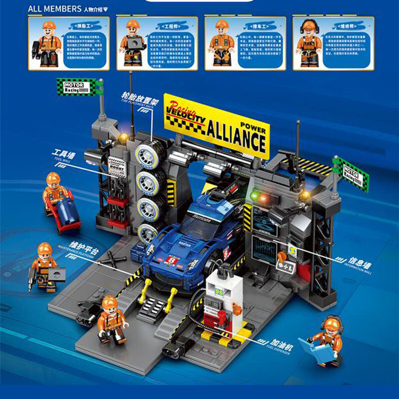 Sembo 714809 Track supply point scene