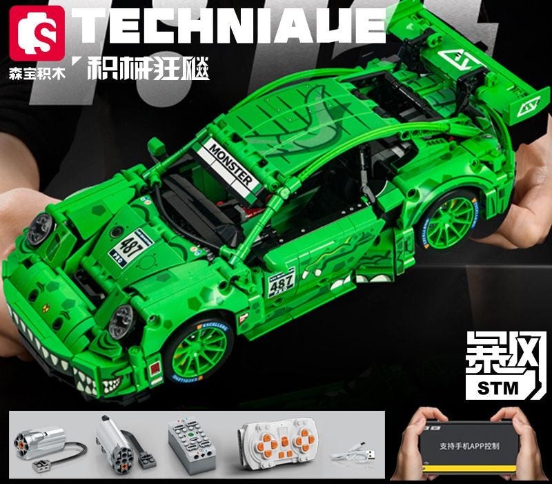 Sembo 715019 Porsche Tyrannosaurus