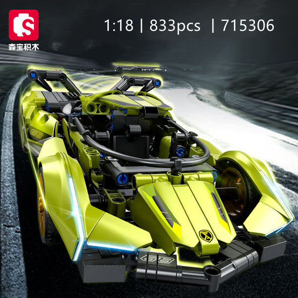 Sembo 715306 Lamborghini V12-Afobrick