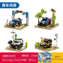 Sembo Cool convoy off-road vehicle scene 714316-714319