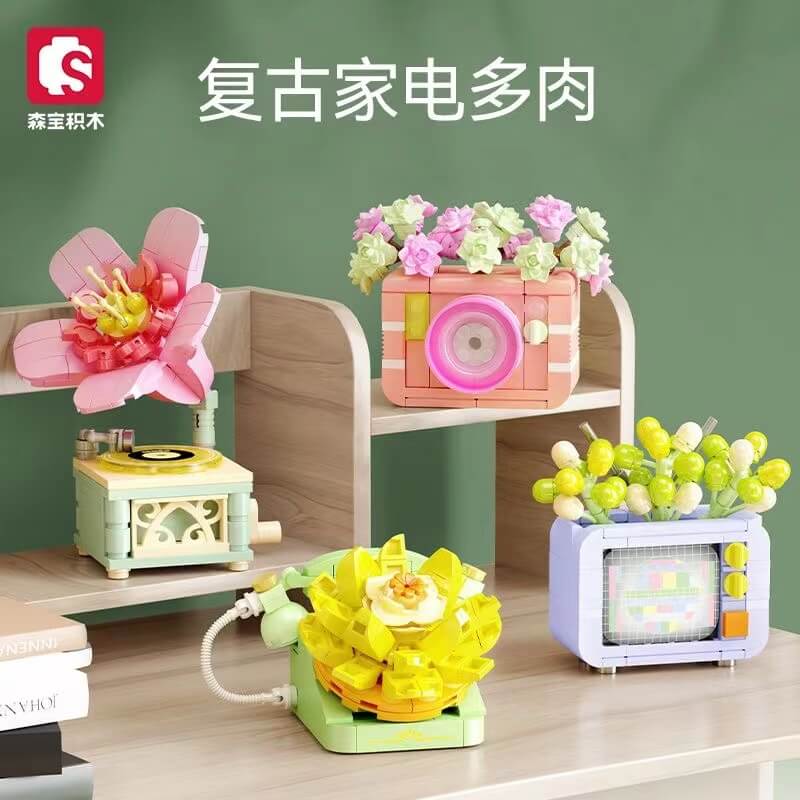 Sembo Flowers of Succulents and appliances