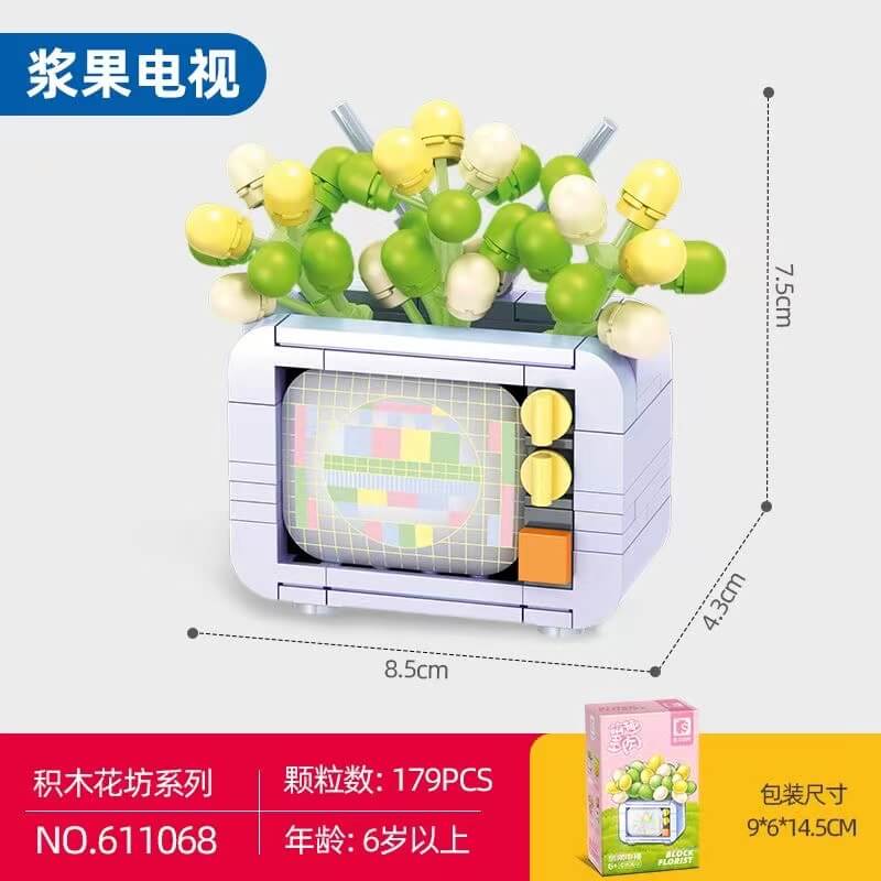 Sembo Flowers of Succulents and appliances
