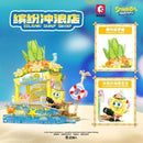 Sembo SpongeBob Colorful Street Scene