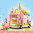 Sembo SpongeBob Ice Cream Burger Truck