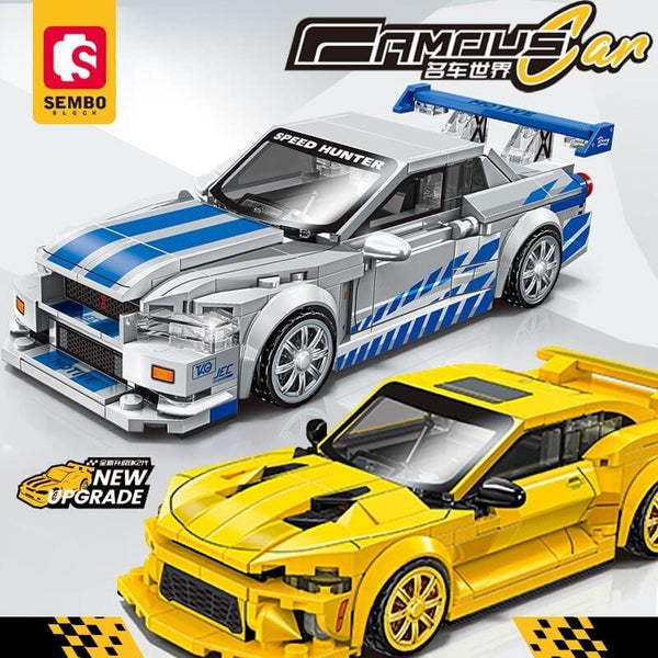 Sembo World famous cars 714564-67