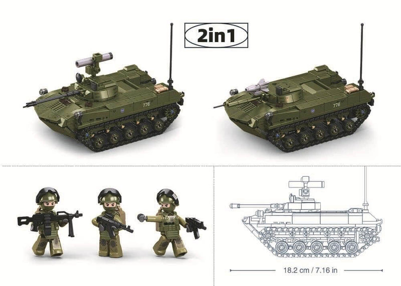 Sluban BMD-2S Airborne Combat Vehicle