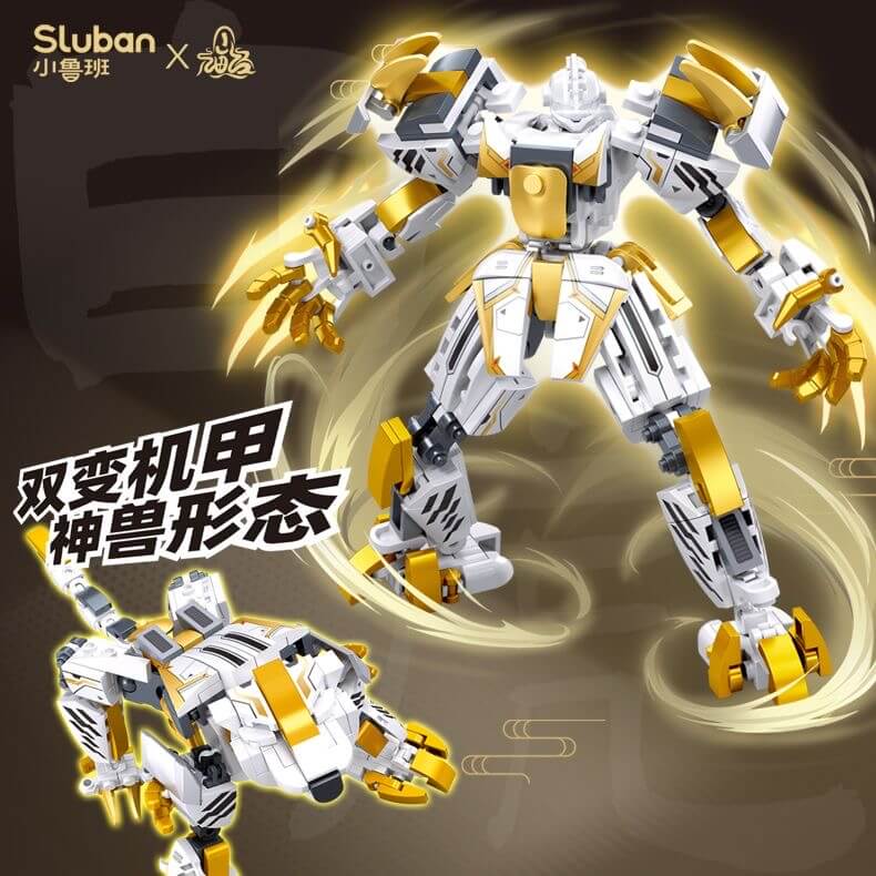 Sluban Classic of Mountains and Rivers Manned Mecha