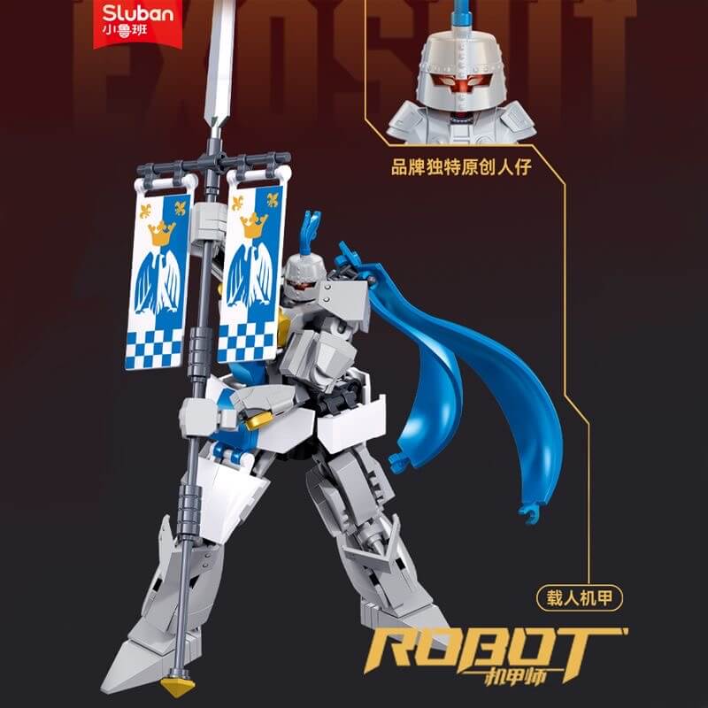 Sluban Qbricks Transformer – M38-B0761E – Baukasten-Set, Kompatibel Mit Bausteinen, Mit Farbiger Anleitung – Für Kinder Ab 3 Jahren Sluban Qbricks Transformer – M38-B0761E – Baukasten-Set, Kompatibel Mit Bausteinen, Mit Farbiger Anleitung – Für Kinder Ab 3 Jahren