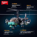 Sluban Military KA-52S  Armed Helicopter Afobrick