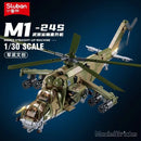 Sluban Military MI-24S Armed Helicopter Afobrick