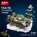 Sluban Military T34/76 RC Tank