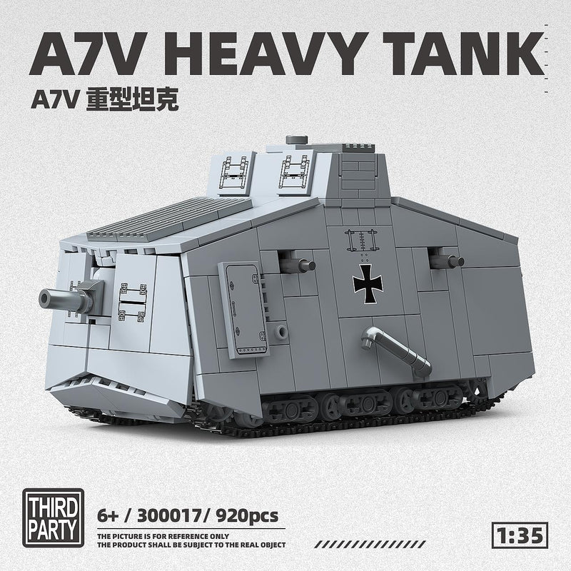 Third Party 300017 A7V Heavy Tank