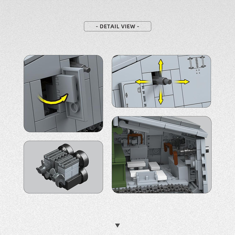 Third Party 300017 A7V Heavy Tank