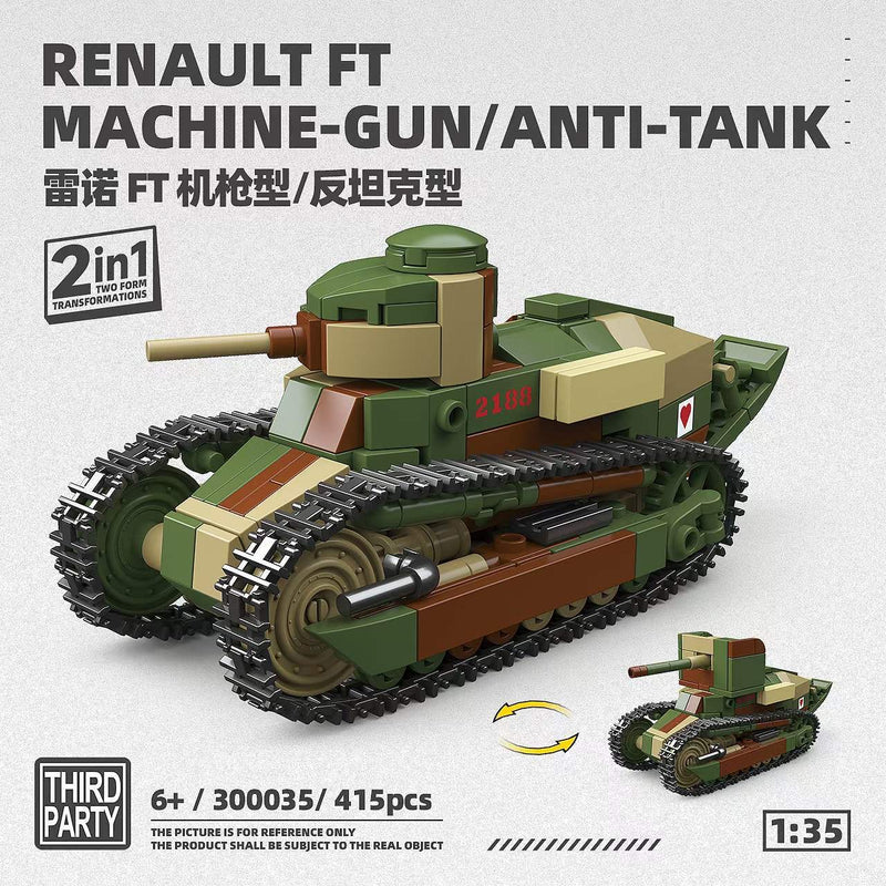 Third party 300035 Renault FT machine-gun/anti-tank