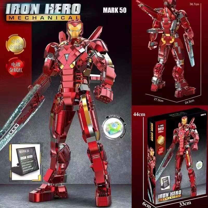 TuoLe 6013 Iron Hero Mark 50 Afobrick