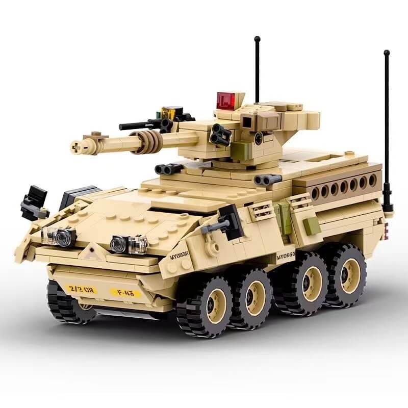 WANGE 3513 Stryker Mobile Artillery Armored Vehicle