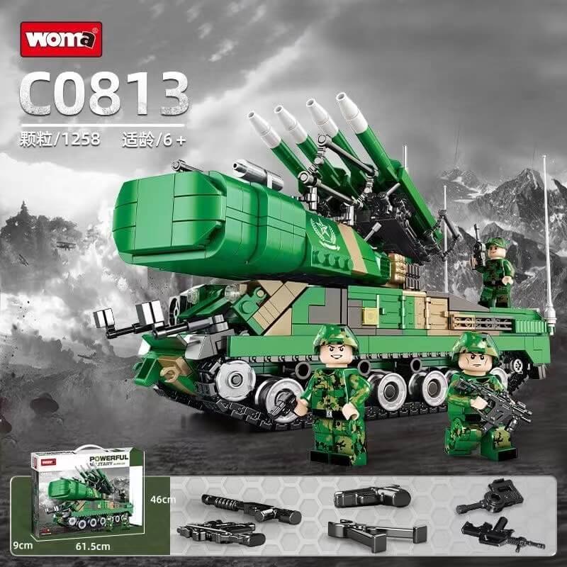 WOMA C0813 Beech anti-aircraft missile Afobrick