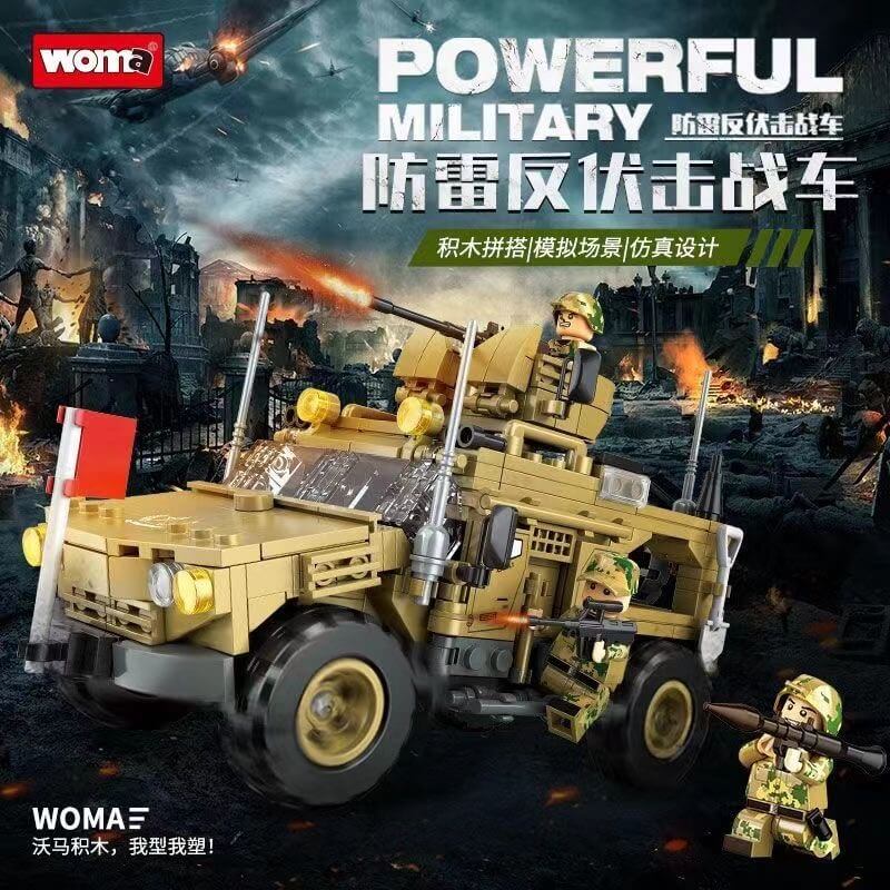 WOMA C0843 Mine-resistant ambush-protected vehicle