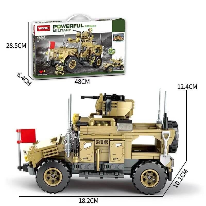 WOMA C0843 Mine-resistant ambush-protected vehicle