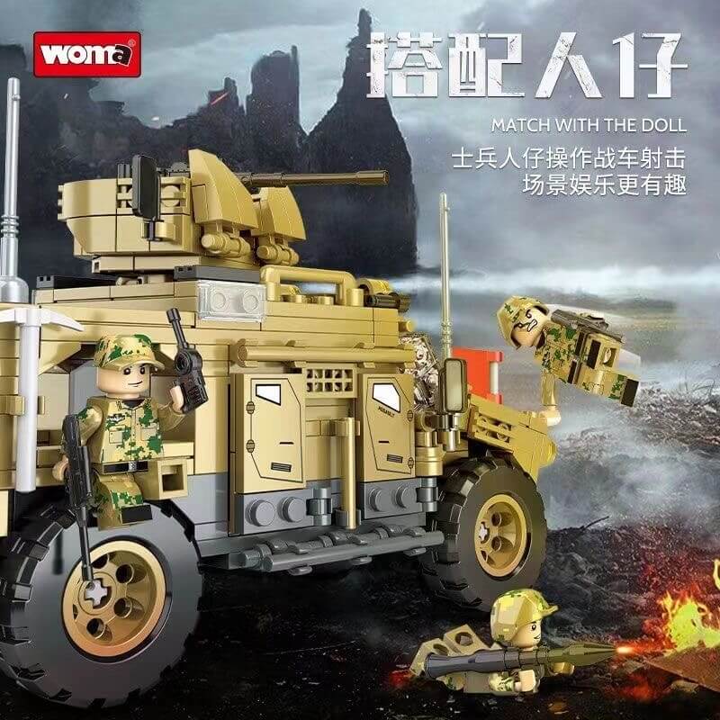 WOMA C0843 Mine-resistant ambush-protected vehicle