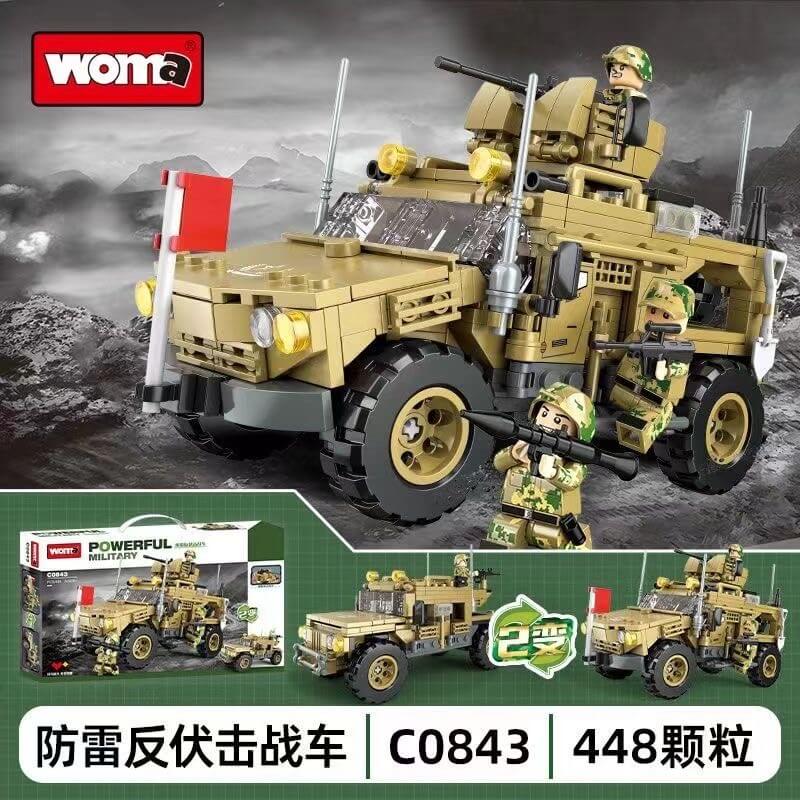 WOMA C0843 Mine-resistant ambush-protected vehicle