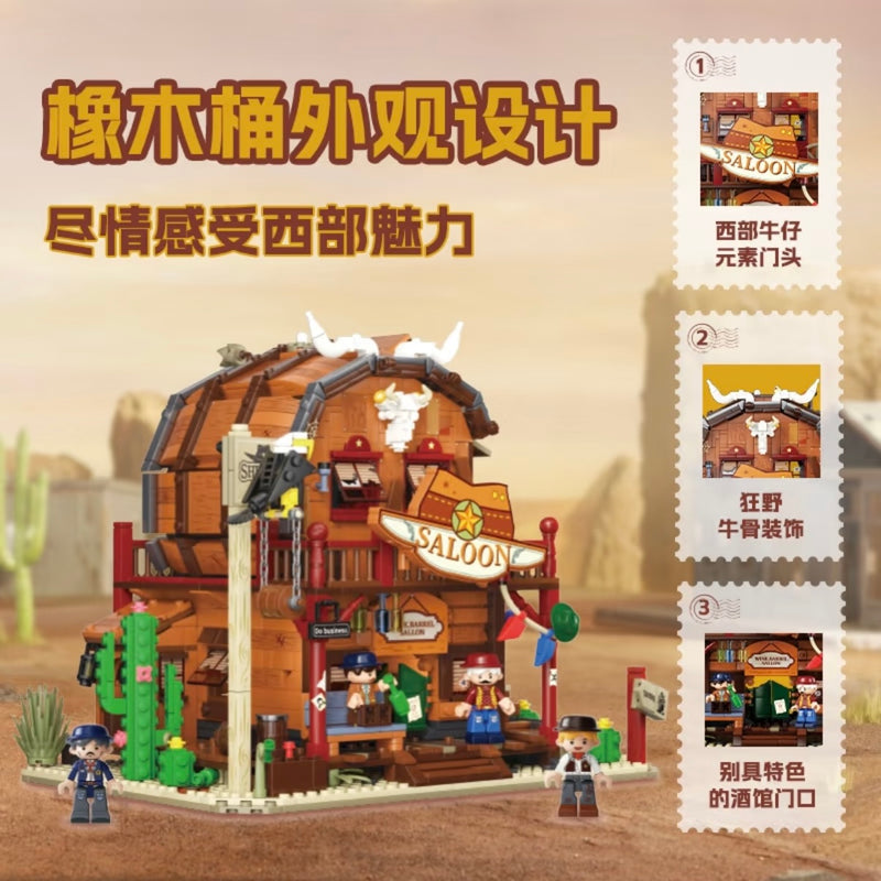 Wekki 516701 Oak Barrel Saloon