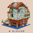 ZHEGAO 00421 Fishman's Wharf Mini Brick Afobrick
