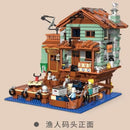 ZHEGAO 00421 Fishman's Wharf Mini Brick Afobrick