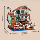 ZHEGAO 00421 Fishman's Wharf Mini Brick Afobrick