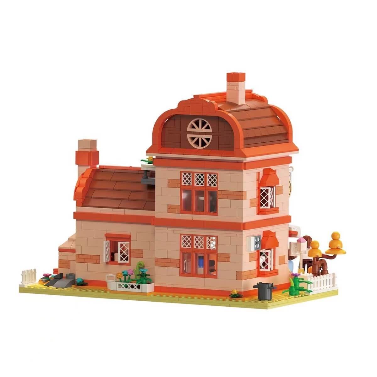 ZHEGAO 612004 Chocolate Workshop Mini Brick-Afobrick