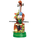ZHEGAO 661006 Sprout Bear Music Box Mini Brick