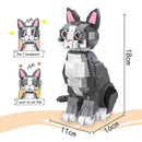 ZHEGAO Cute Cat Mini Brick