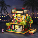 ZHEGAO DZ6019 Movie Star Villa Mini Brick Afobrick