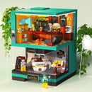 ZHEGAO DZ6135 Coffee Creative Park Afobrick