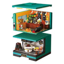 ZHEGAO DZ6135 Coffee Creative Park Afobrick