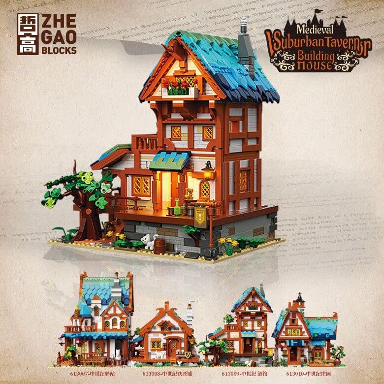 ZHEGAO Medieval Series Mini Brick