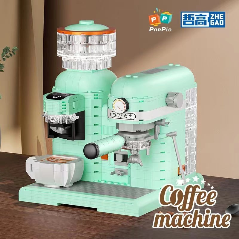 Zhegao 663008 Coffee Machine Mini Brick