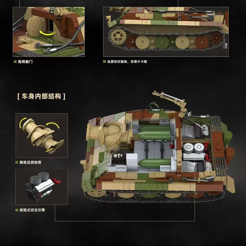 QUANGUAN 100315 Sturmpanzer VI Limited Edition