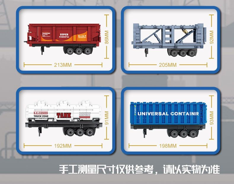 KAZI Container Truck 4 IN 1