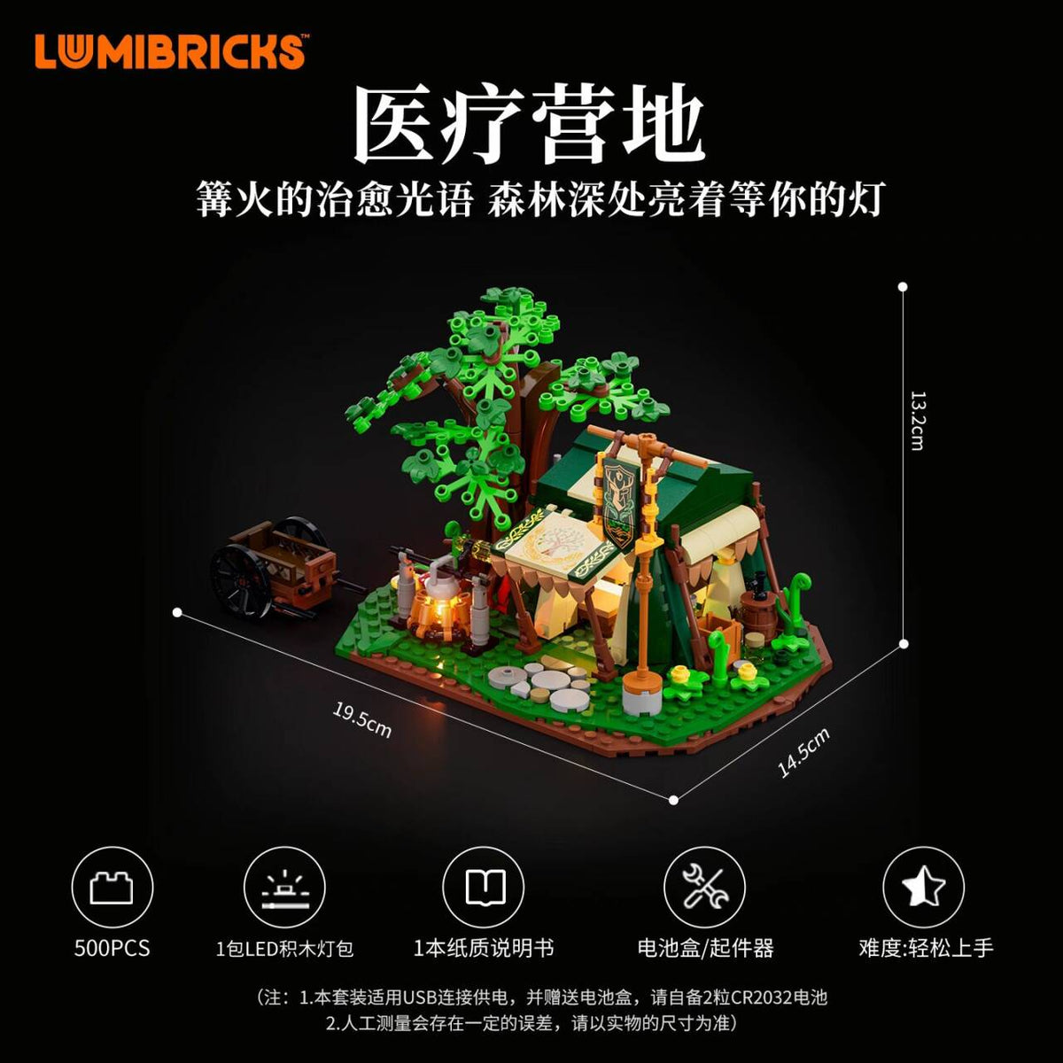 Lumibricks 12014 medical camp