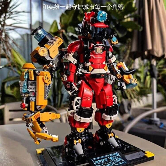 iBlockCityDreamHeroesMechFiref