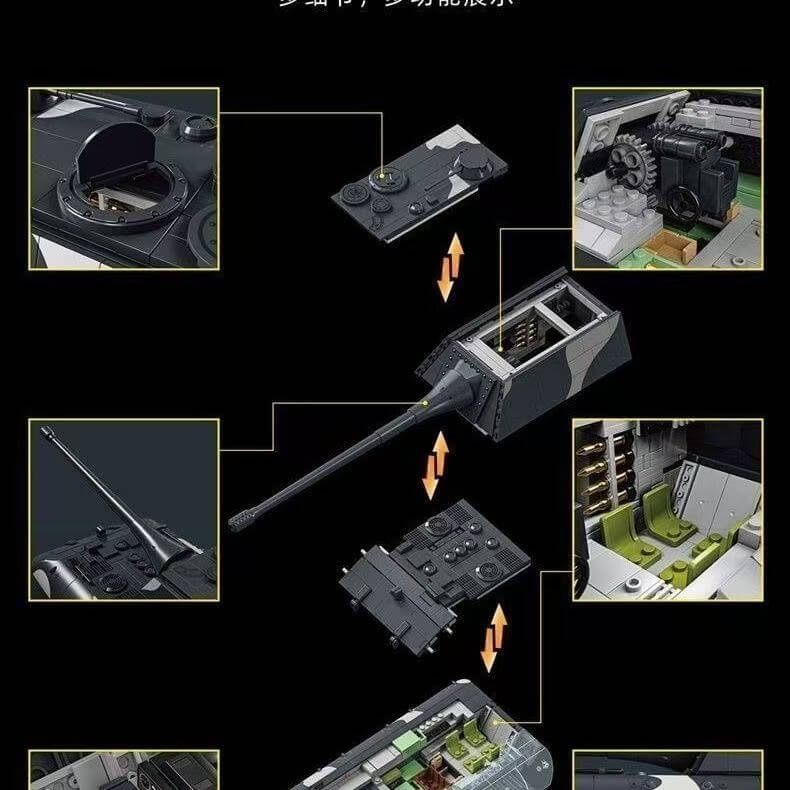 12GO 97018 JAGOPANZER E-100