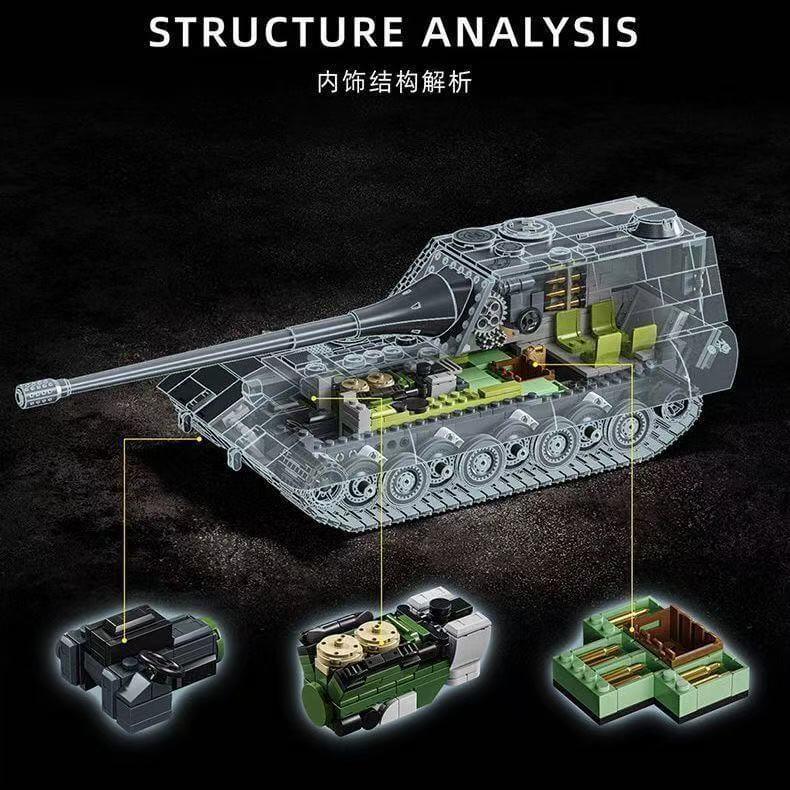 12GO 97018 JAGOPANZER E-100