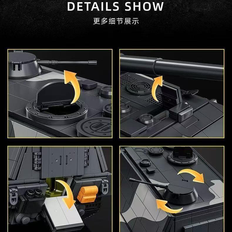 12GO 97018 JAGOPANZER E-100