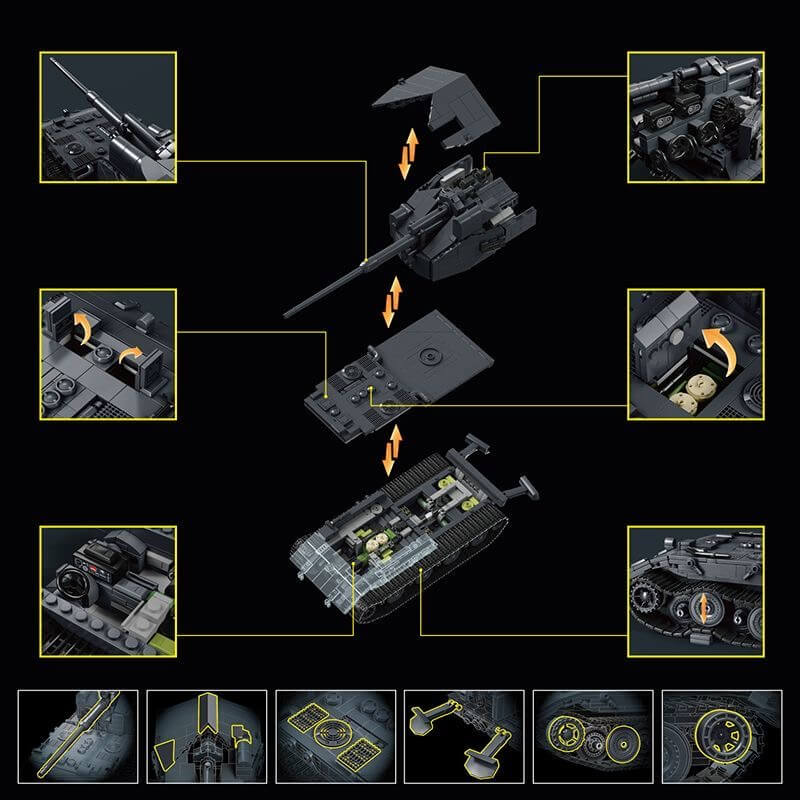 12GO 97017 WAFFENTRAGER E-100