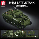 LEYI 66108 M4A1 BATTLE TANK