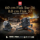 QUANGUAN 100332 60 cm Flak Sk-36/8.8 cm Falk 37