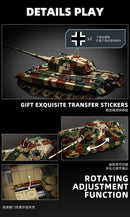 12GO 97036 1:16 Tiger II tank